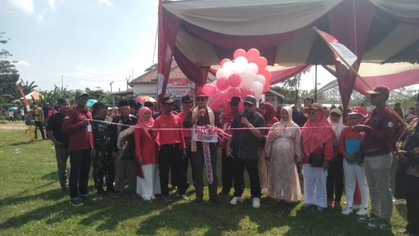 Peringatan HUT Ke-80 RI di Tubaba Berlangsung Meriah, Hadiah Kambing Jadi Daya Tarik Utama