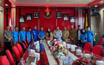 Usai Dilantik, KNPI Bandar Lampung Audiensi dengan Walikota Eva Dwiana