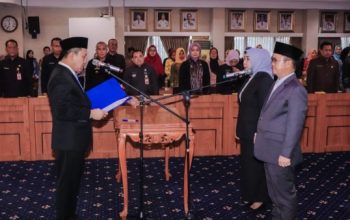Rotasi Pejabat Lampung: Sekdaprov Lantik Kepala Dinas PMDT dan PPPA Baru