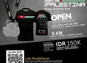Aksi Kemanusiaan Global, Run For Palestina 2025 Resmi Dibuka