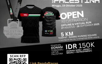 Aksi Kemanusiaan Global, Run For Palestina 2025 Resmi Dibuka