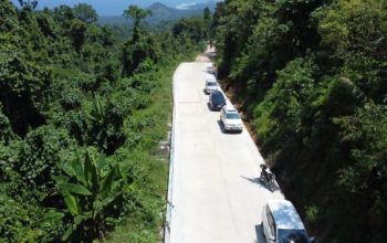 Jalan Umbar–Putih Doh Tanggamus Rampung Diperbaiki, Warga Lega