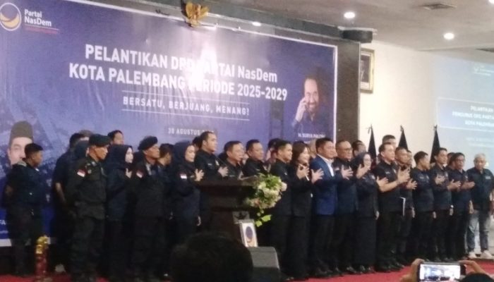 Herman Deru Resmikan Kantor DPD Nasdem Palembang, Minta Kader Jadi Perekat Kerukunan