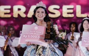 Jessica Valerie Dinobatkan sebagai Duta Anak Sumsel 2025