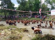 Lomba Bualih di Karang Umpu, Way Kanan, menjadi tradisi tahunan penuh kebersamaan dalam peringatan HUT RI.