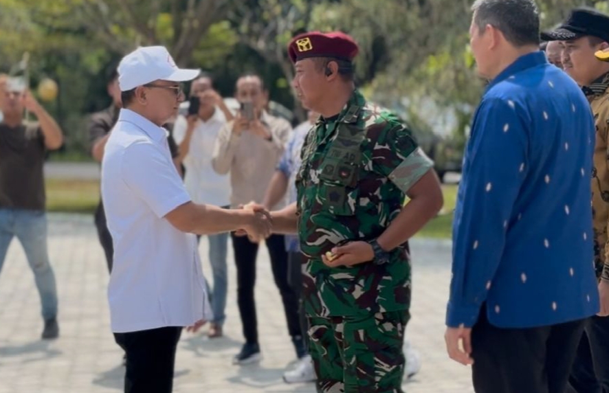 Danlanudad Gatot Soebroto Pimpin Operasional Penerbangan Sambut Tamu VVIP di OKU Timur