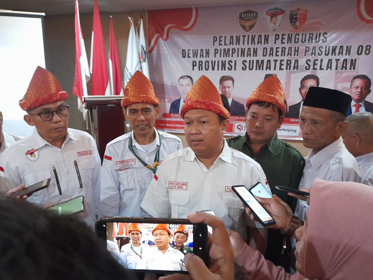Pelantikan Pengurus DPD Pasukan 08 Sumsel Periode 2025–2030 Digelar di Palembang