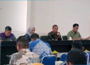 Suasana rapat penyelarasan RPJMD dan Renstra perangkat daerah 2025–2029 yang digelar Bappeda Lampung Selatan di Aula Rimau.