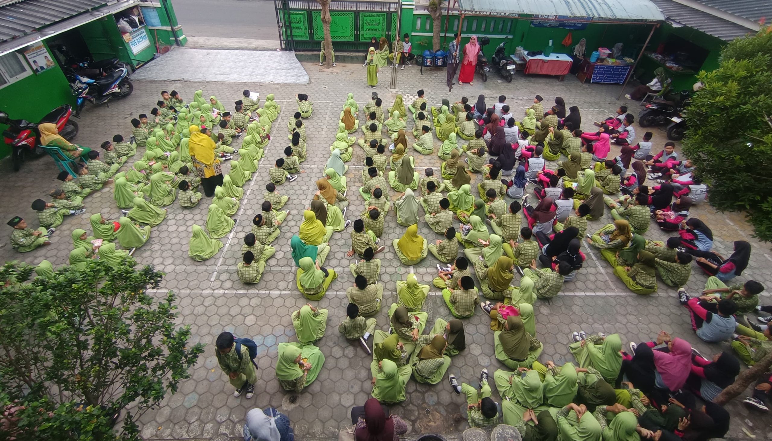 MIN 9 Bandar Lampung Kukuhkan Pembiasaan Religius Lewat Program Qultum Pagi