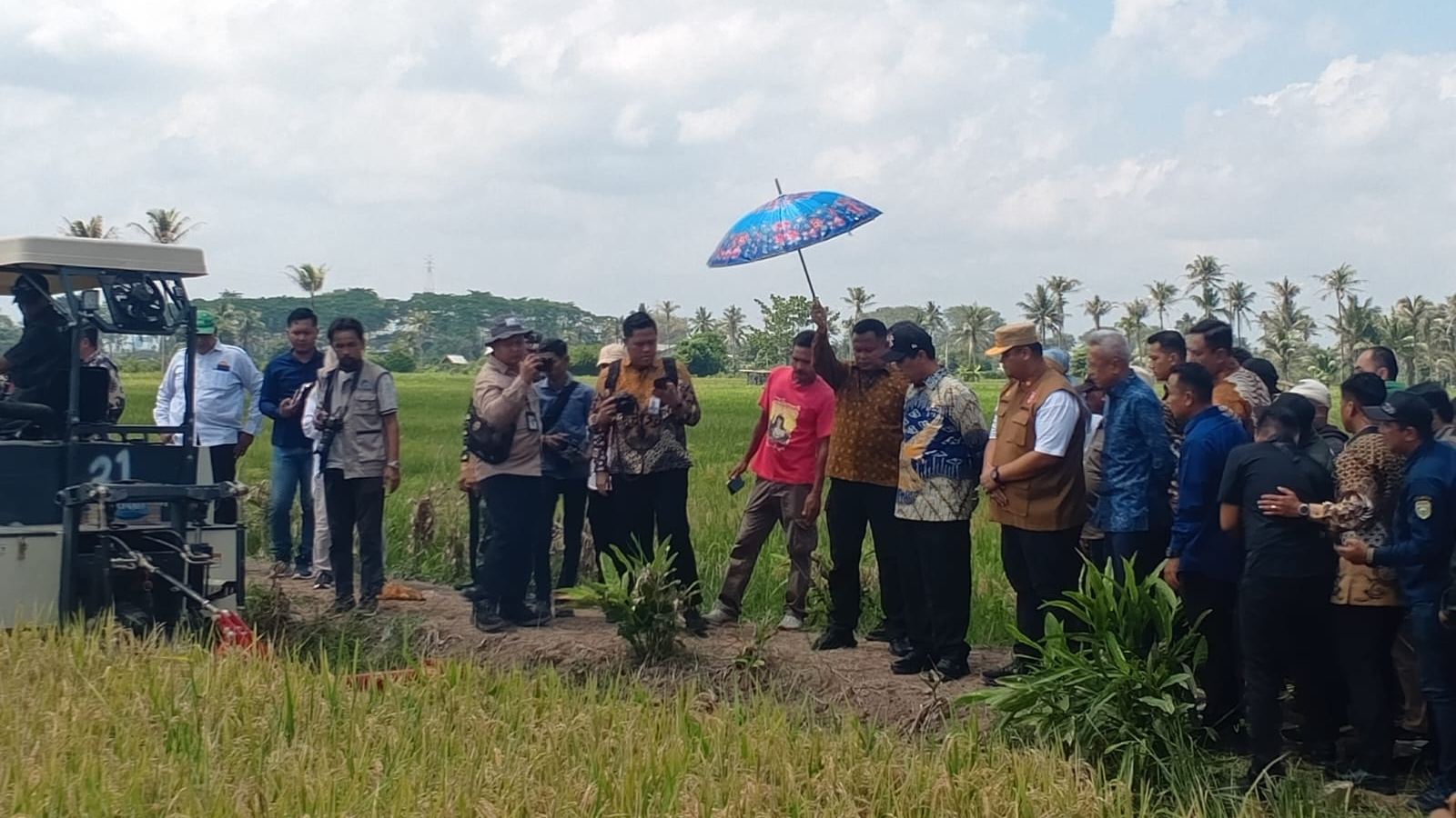 Didampingi Mentan, Banyuasin Targetkan Jadi Lumbung Pangan Nomor Satu Nasional