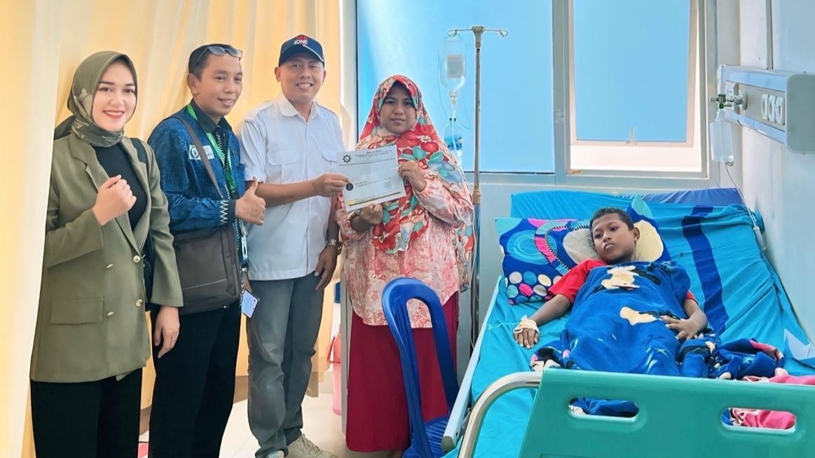 PERTI dan Sikambara Lampung Ajak Masyarakat Bantu Bocah Penderita Jantung Bocor