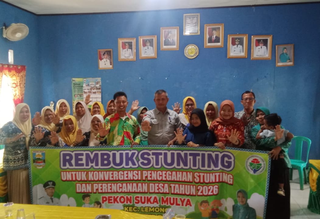 Pekon Suka Mulya Gelar Rembuk Stunting, Teguhkan Komitmen Wujudkan Generasi Sehat