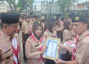 Peringati HUT ke-64, Gerakan Pramuka Sako Gelar Pawai Obor hingga Pramuka Mengaji