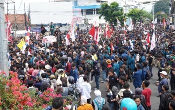 Wajah Sejuk Demokrasi di Lampung: Aksi Massa Berakhir Tanpa Bentrokan