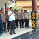 Polres Way Kanan Amankan Aksi Damai Mahasiswa di Gedung DPRD