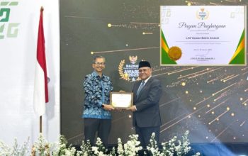 Bakrie Amanah Raih Penghargaan LAZ Terbaik, Sukses Antarkan Mustahik Jadi Muzaki