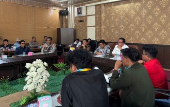 Aksi Solidaritas Aliansi Merah Putih di DPRD Way Kanan Berjalan Damai