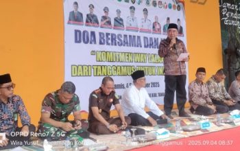 Wujudkan Tanggamus Damai, Pemkab Gelar Doa Bersama dan Ikrar Damai