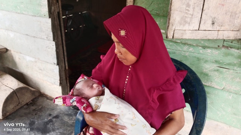 Bayi 20 Hari di Tubaba Divonis Jantung Bocor, Butuh Uluran Tangan Dermawan