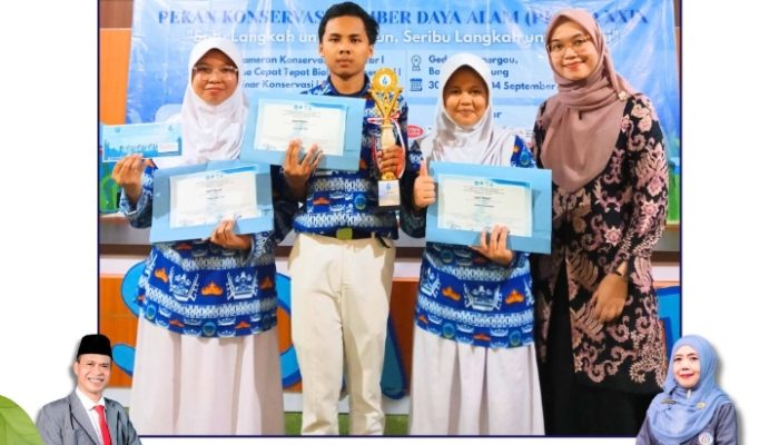 Tim LCT Biologi MAN 1 Bandar Lampung Raih Juara II di Kompetisi Konservasi PKSDA XXIX Unila