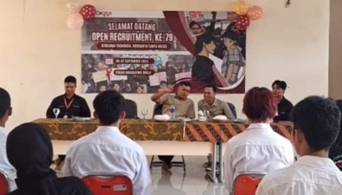 Ketua IWO Lampung Ajak Calon Magang Teknokra Jadi Jurnalis Profesional