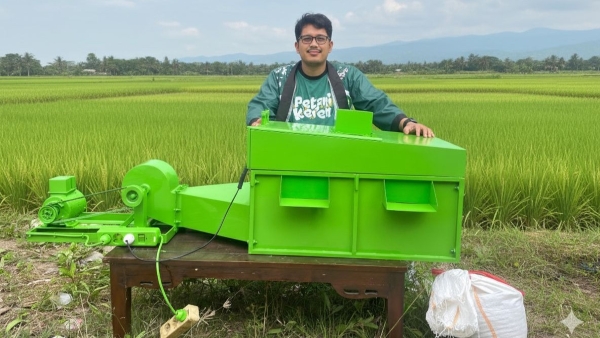 Alat Pengering Serbaguna Karya Anak Muda, Bawa Petani Lampung Naik Kelas