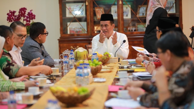 Kawal Petani, Gubernur Lampung Lobi Mentan soal Harga Singkong