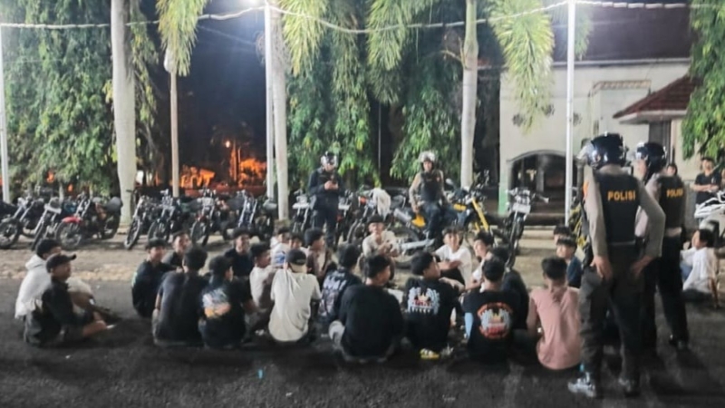 Patroli Presisi Polres Tanggamus Sasar Titik Rawan, Jaga Keamanan Hingga Malam Hari