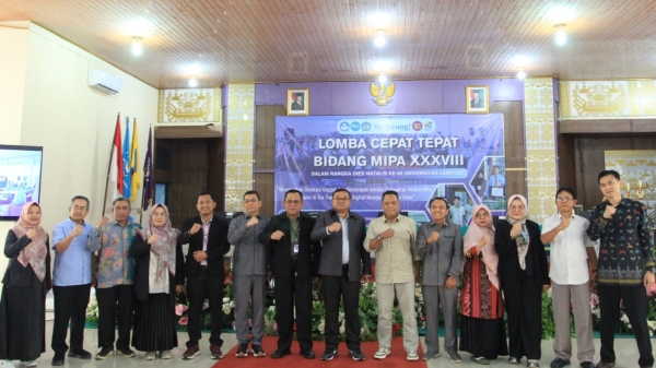 FKIP Unila Gelar Lomba Cepat Tepat MIPA Untuk Jaring Calon Mahasiswa Berprestasi