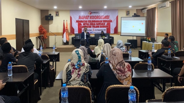 Bawaslu Tulang Bawang Gelar Rakor, Gaungkan Pentingnya Sinergi Awasi Pemilu