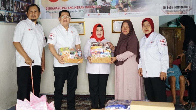 PMI Sumsel Peringati HUT ke-80, Tegaskan Peran Relawan dan Kemanusiaan