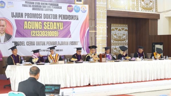 Tingkatkan Keterampilan Abad 21, Agung Sedayu Lulus Doktor Berkat Model CERIA