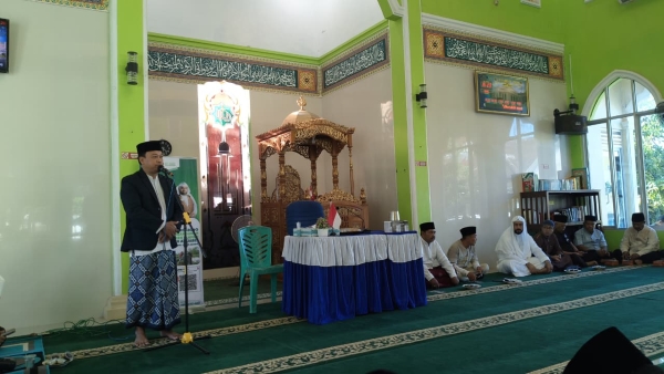 Peringati Maulid Nabi, Masjid Al Iman Hadirkan Syekh Adly Jaber di Bandar Lampung