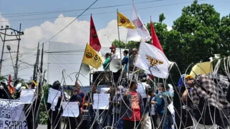 Peringati Hari Tani Nasional, Ribuan Petani Lampung Gelar Unjuk Rasa Tuntut Reforma Agraria
