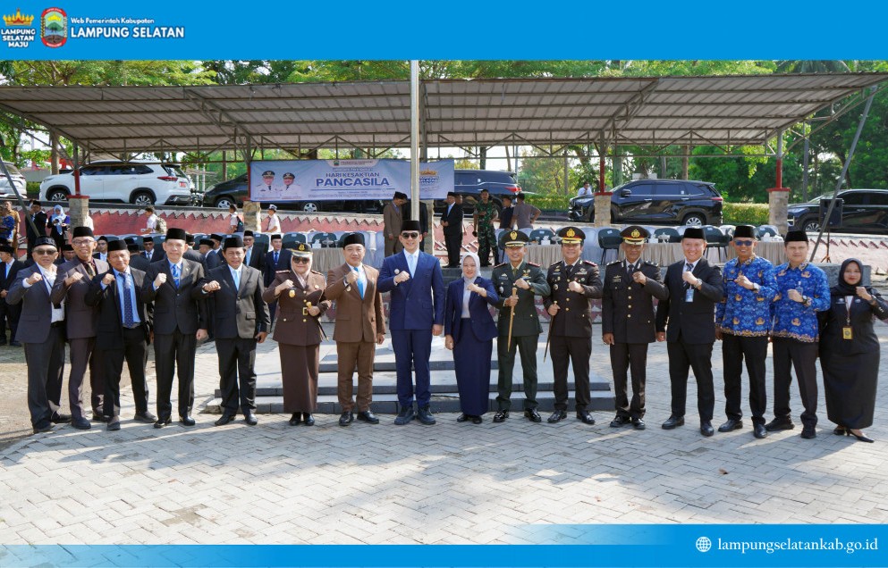 Upacara Hari Kesaktian Pancasila di Lampung Selatan Berlangsung Khidmat dan Penuh Makna