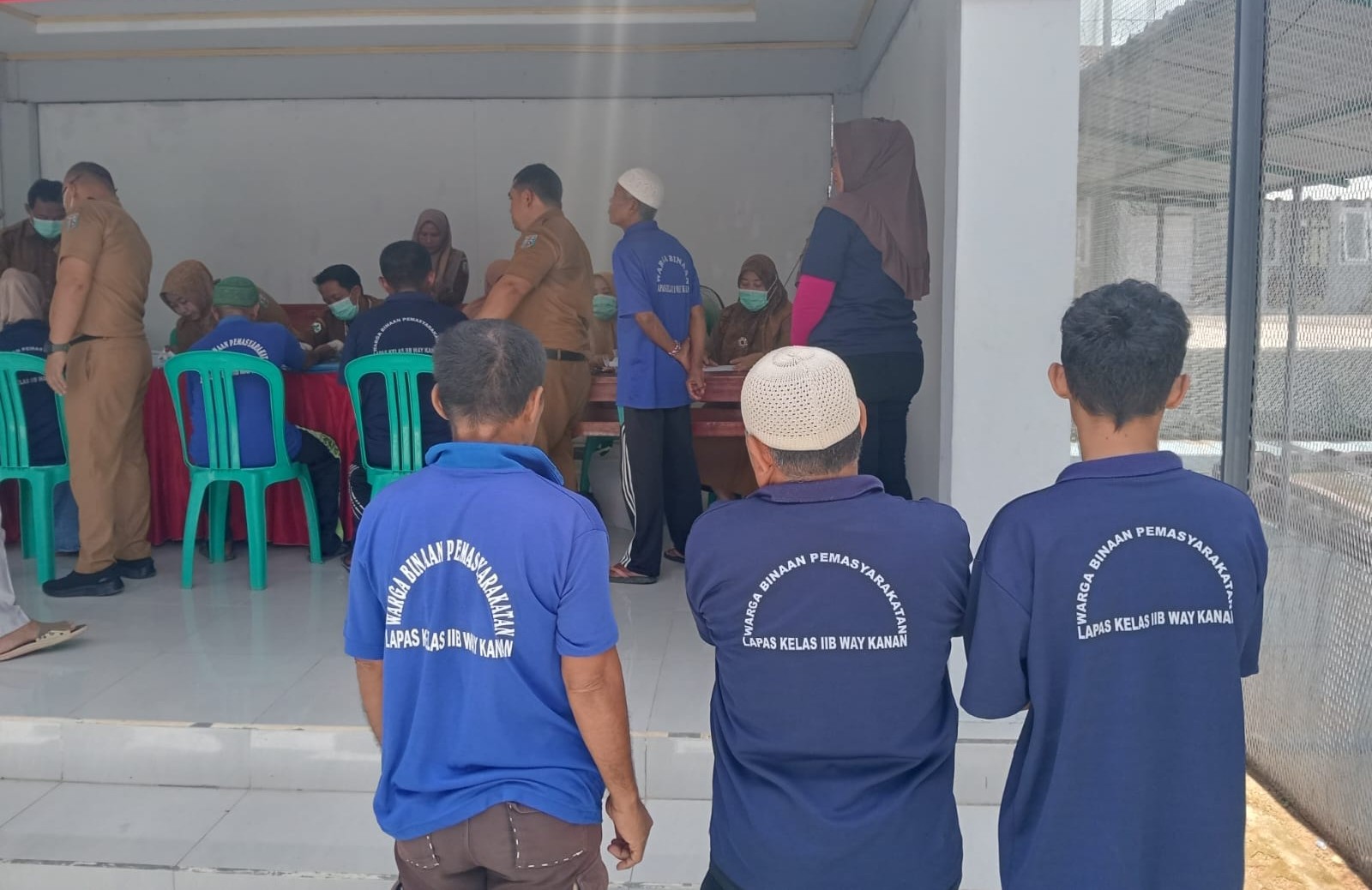 Wujudkan Lapas Sehat, Lapas Way Kanan Gelar Skrining Tripel Eliminasi bagi Warga Binaan