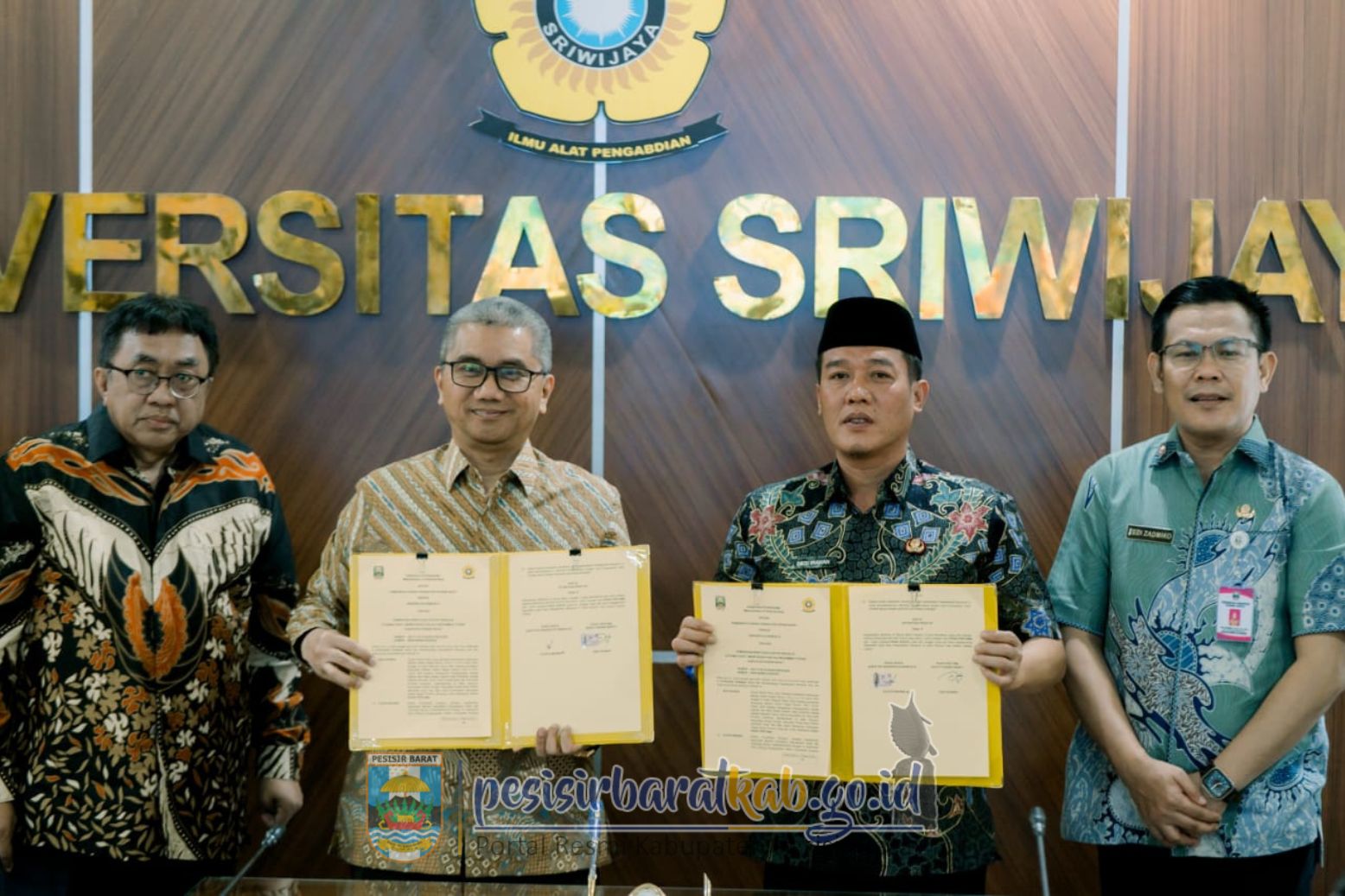 Penuhi Kebutuhan RSUD Baru, Bupati Dedi Irawan Teken MoU Dokter Spesialis dengan Unsri