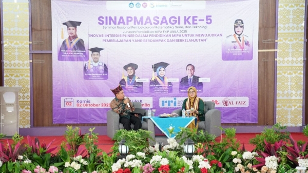 Sinapmasagi ke-5 Unila Dorong Inovasi Pendidikan MIPA Interdisipliner