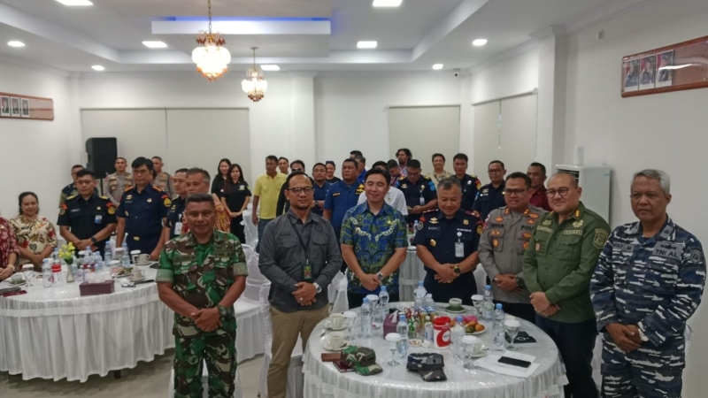 Jaga Keberlanjutan Sangihe, Stasiun PSDKP Tahuna Perkuat Sinergi Pengawasan Lintas Lembaga
