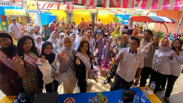Pelajar SMP Palembang Luncurkan Program Lehana Go To School