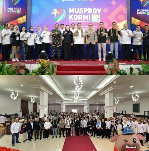Herman Deru Buka Musprov KORMI Sumsel, Targetkan Penguatan Olahraga Rekreasi