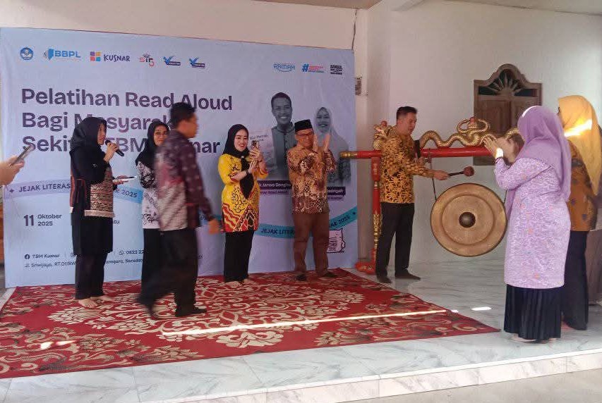 TBM Kusnar Hidupkan Semangat Literasi Lewat Pelatihan Membaca Nyaring