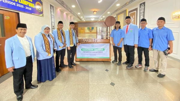 Dilantik, BKPRMI Lampung Luncurkan UMKM EMAS