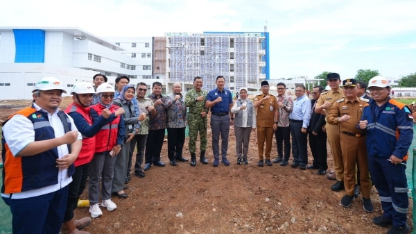 Percepat Centre of Excellence, Menko AHY dan Gubernur Lampung Tinjau Proyek RSPTN Unila