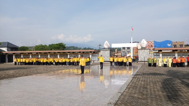 HUT ke-61, DPD Golkar Lampung Ziarah ke TMP: Refleksi Kenang Jasa Pendahulu