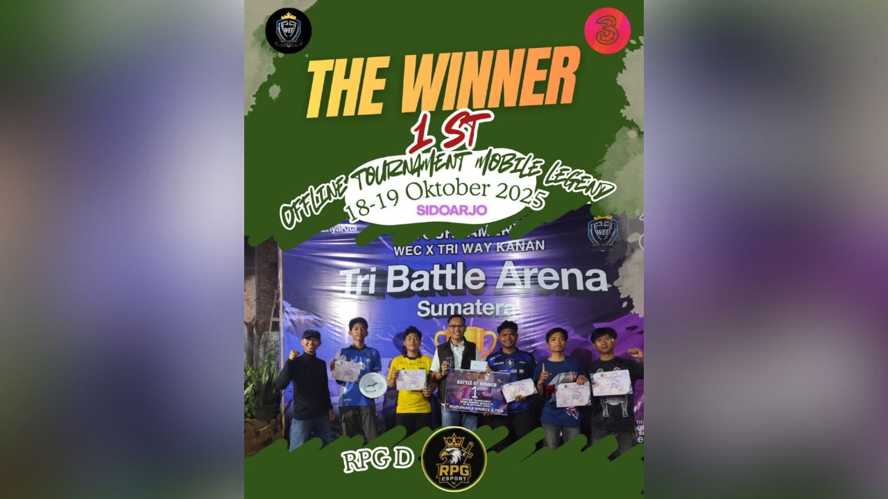 WEC X TRI Esport Tournament Jadi Ajang Bergengsi Gamers Way Kanan