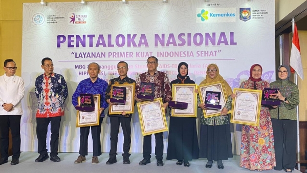 Kinerja Pengendalian Stunting Diakui, Way Kanan Raih Penghargaan ADINKES Award 2025
