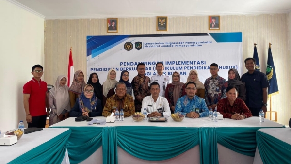 Kawal Kurikulum Khusus, LPKA Bandar Lampung Bertekad Hadirkan Pendidikan Berkualitas bagi ABH