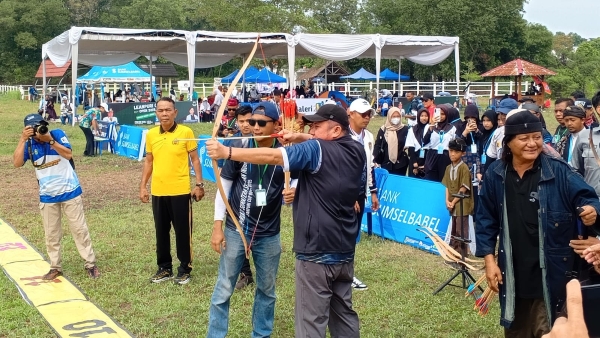 Resmi Dibuka Herman Deru, Leanpuri Cup 2025 Targetkan Sumsel Jadi Pusat Atlet Panahan Berkuda