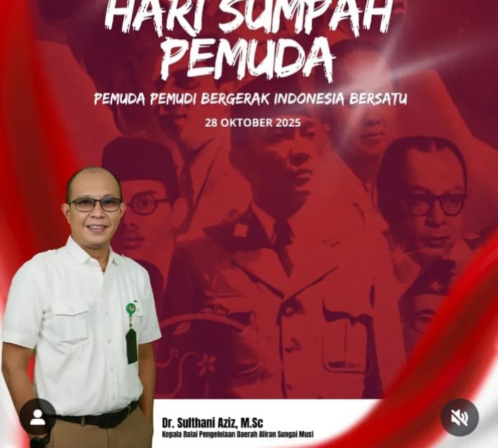 Dr. Sulthani Aziz M.Sc Mengucapkan Selamat Hari Sumpah Pemuda Ke-97 Tahun 2025